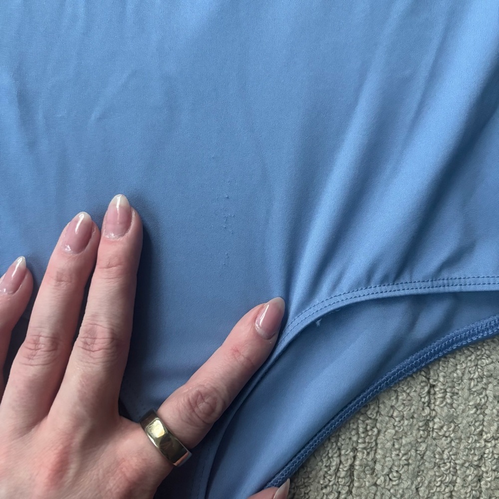 Nine West Blue Bodysuit One Piece - Picture 2 of 4